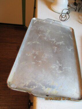Vtg West Bend stove top Griddle Flav Seal pancakes sandwiches heavy cast